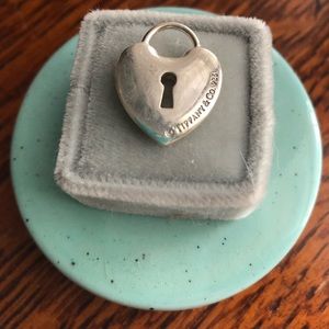Tiffany and Co. Heart Keyhole Pendant